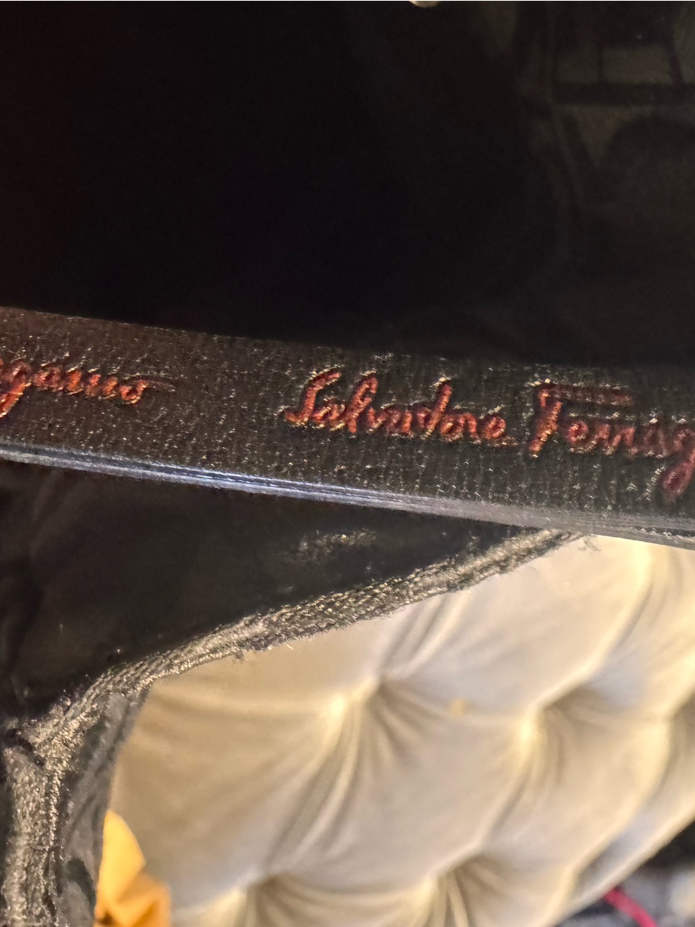 Vintage Salvatore Ferragamo Gancini Print Bag - Picture 5 of 12